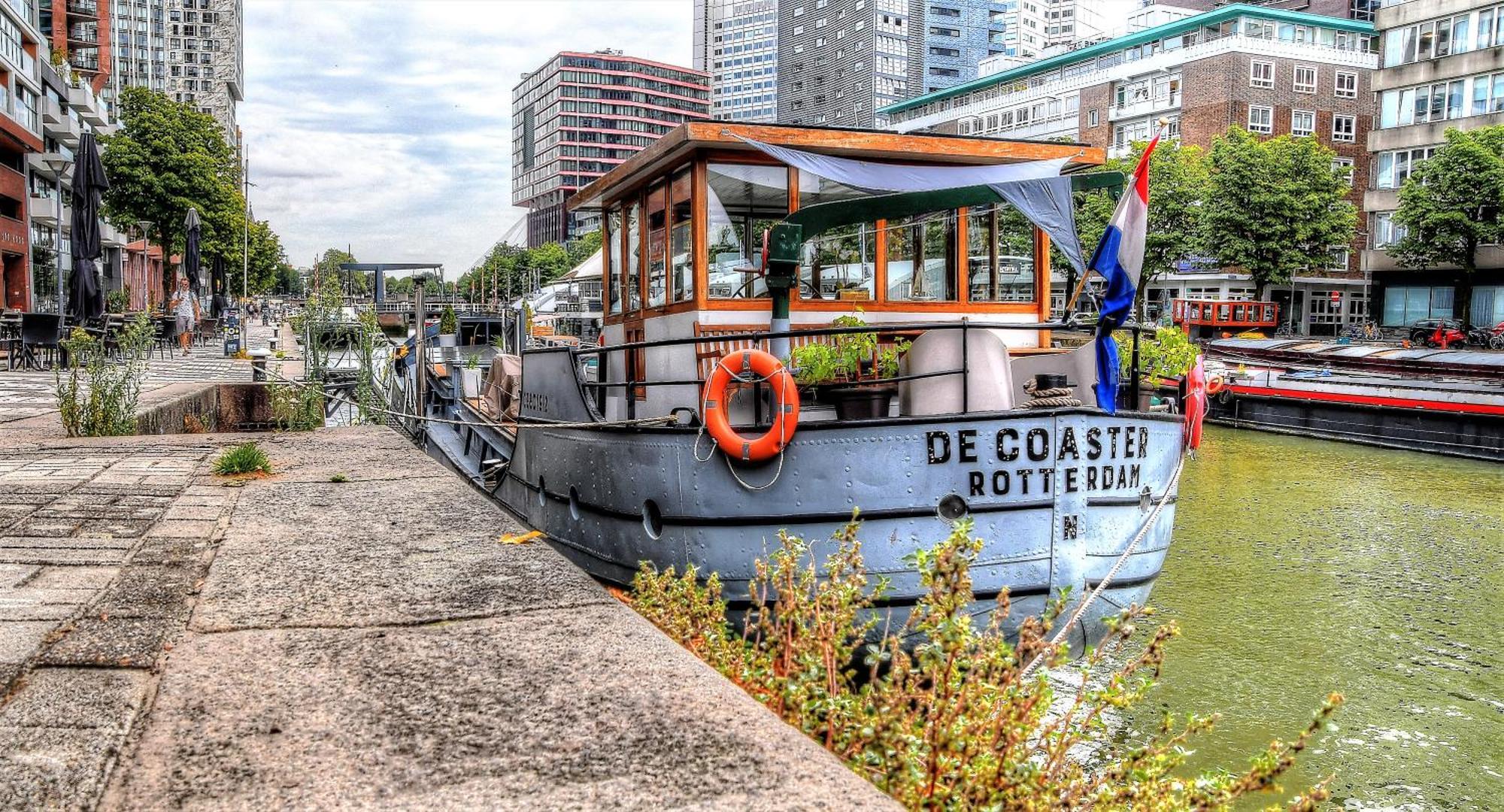 De Coaster & Aquarium Ponton Hotel Rotterdam Bagian luar foto